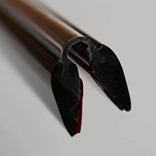 гъвкави панти черен цвят 4x300 мм – лепило не се изисква. Нископрофилни акрилни панти за пиано. 12 инча. 4 Опаковки