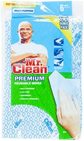 За многократна употреба, кърпички Mr. Clean Премиум-клас, Набор от 7