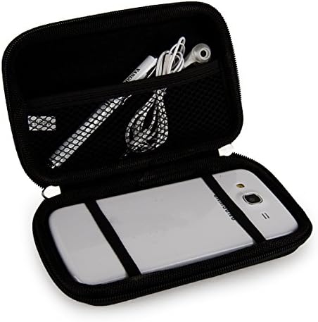 Твърд Калъф Черен Цвят Защитна Чанта За Съхранение Пътна Чанта за Носене Калъф за GPS 5,2-Инчов Екран