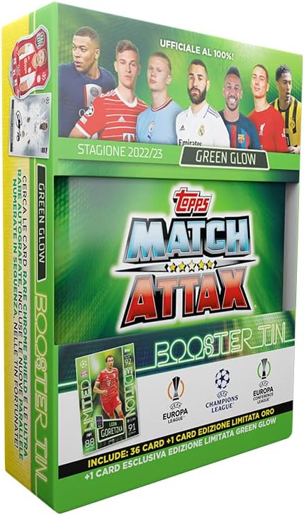 Topps Match Attax 2022/23 - шампионската Лига на УЕФА, Футболни картички - Лидице Мини Колекция, Зелено сияние