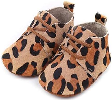 Bebila/ Бебешки Оксфордские обувки - Мокасини от естествена Кожа с Леопардовым принтом за момчета и Момичета