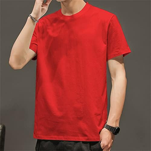Maiyifu-GJ Мъжки Спортни Памучни Тениски Суха Засаждане, Свободни Леки Ризи с Къси Ръкави, Абсорбиращи Влагата