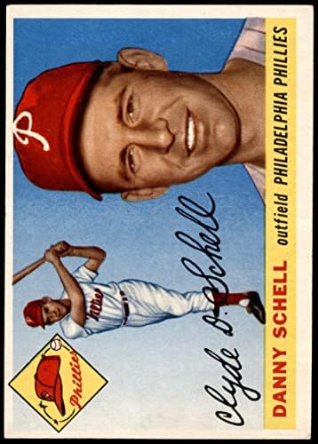 1955 Topps 79 Дани Шел Филаделфия Филис (Бейзболна картичка), БИВШ Филис