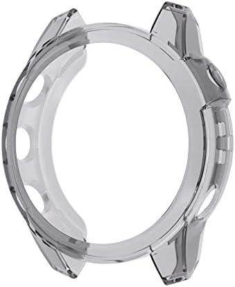 Защитен калъф, съвместим с защитен калъф Garmin Fenix 7, Защитни капаци от падане и надраскване, меки седалките-брони от TPU за аксесоари Garmin Fenix 7 Smartwatch (черен)