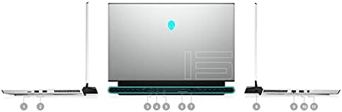 Геймърски лаптоп Dell Alienware m15 R3 (2020) | 15,6 FHD | Core i7-512 GB SSD + 512 GB SSD памет - 16 GB оперативна памет - RTX 2060 | 6 Ядра с честота 5 Ghz - процесор на 10-то поколение - 6 GB GDDR6 Win Pro 10