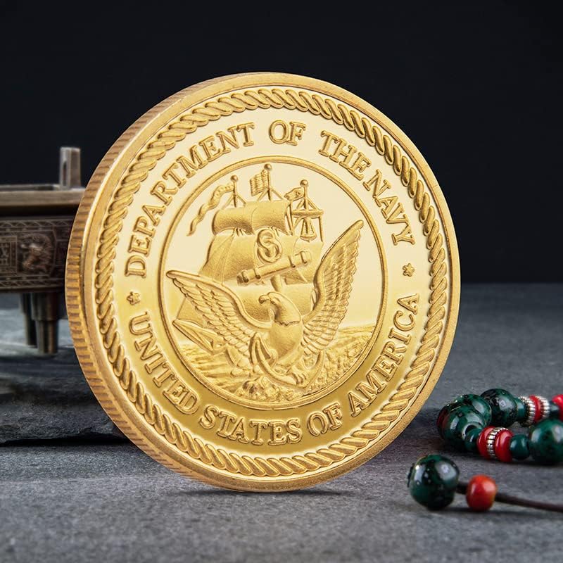 Американски Медальон Предизвикателство Монета Метален Икона Колекция Подарък Колекция От Играта На Плавателни Съдове