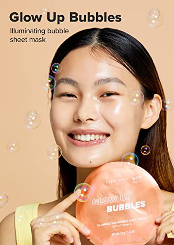 Маска I оросяване планина CARE Bubble Sheet Mask - Ухилен мехурчета, 5 г + Сух шампоан - Tap Secret, опаковане 0,27 грама